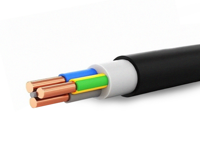 Силовой кабель ВВГнг(A)-LSLTx 4х2,5(ож)-1