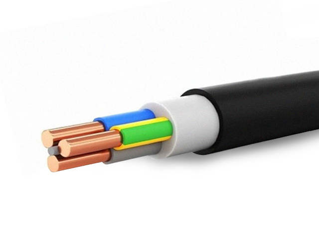 Силовой кабель ВВГнг(A) 3х4+1х2,5-0,66