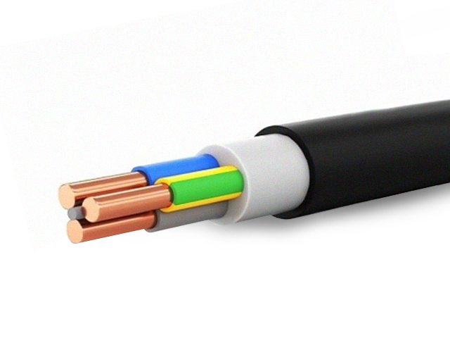 Силовой кабель ВВГнг(A)-LS 3х10(ож)+1х6-1