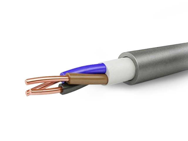 Силовой кабель NYMнг(A)-LS 2x1,5-0,66